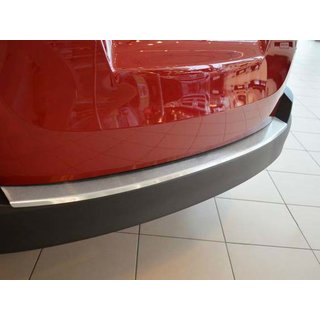 Накладка на задний бампер с загибом Nataniko (нержавейка) Toyota Rav 4 2013-2018 гг. фото 2