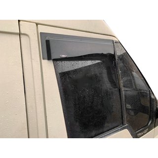 СКИДКА! Ветровики (2 шт, HIC) Ford Transit 2000-2014 гг. фото 1