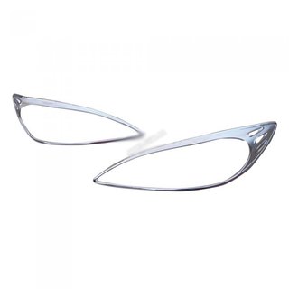 Хром Накладки на Фары (2 шт) Toyota Camry 2001-2006 гг. фото 1