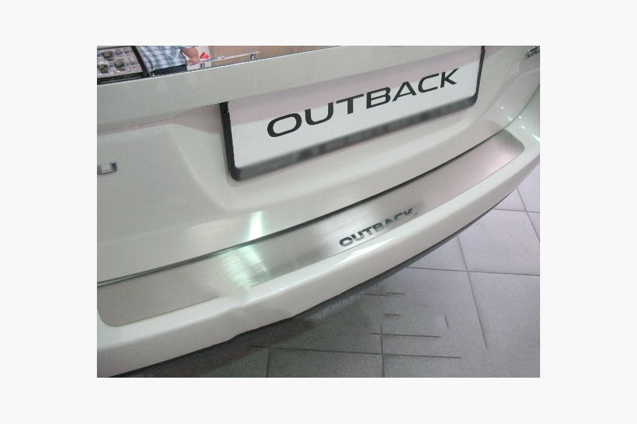 Накладка на задний бампер Natanika (нержавейка) Image