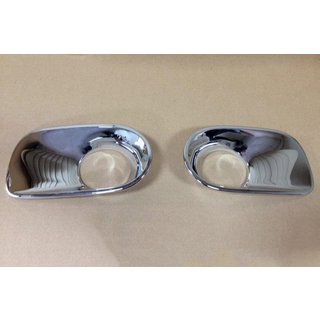 Хром Накладки на Противотуманки Рестайлинг (2 шт., Пластик) BMW X5 E53 1999-2006 гг.