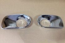 BMW X5 E53 1999-2006 гг. Хром Накладки на Противотуманки Рестайлинг (2 шт., Пластик) фото 1