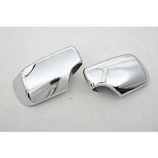 Хромированные Накладки на Зеркала (2 шт., ABS) BMW 3 серия E46 1998-2006 гг.