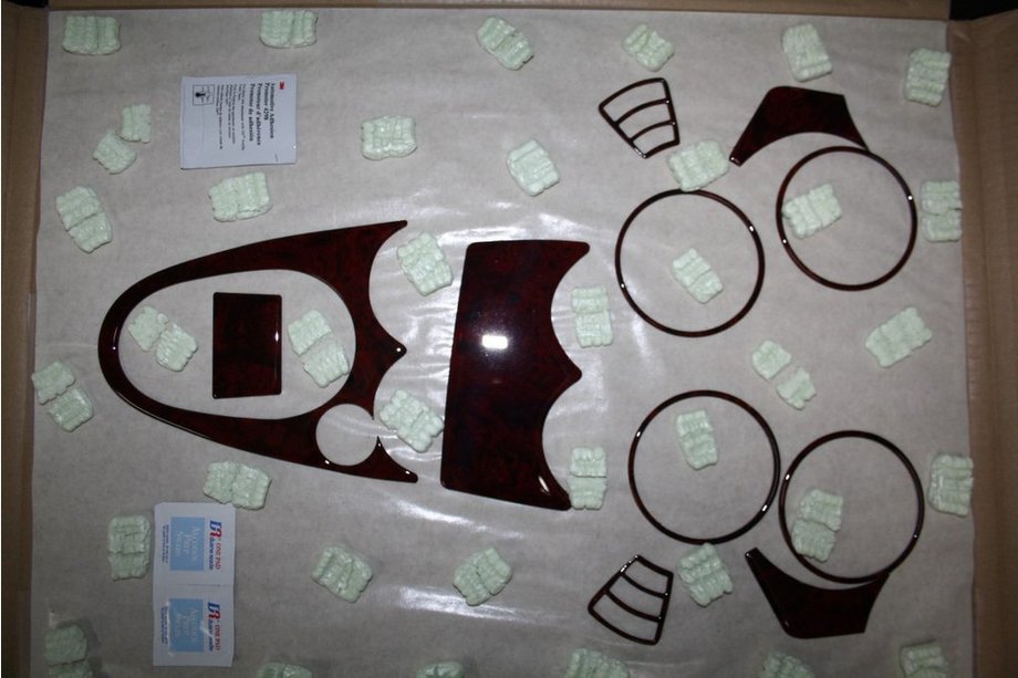 Dacia Logan I 2005-2008 гг. АКЦИЯ !!! Интерьерные накладки под дерево Image