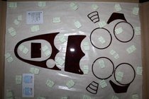 Dacia Logan I 2005-2008 гг. АКЦИЯ !!! Интерьерные накладки под дерево фото 1