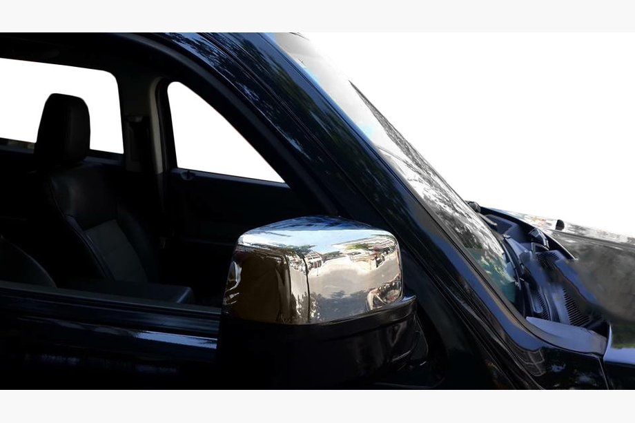 Dodge Nitro 2006-2011 гг. Накладки на Зеркала (2 шт., Нержавейка) Image