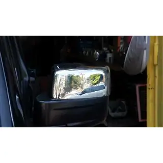 Накладки на Зеркала (2 шт., Нержавейка) Jeep Cherokee/Liberty 2007-2013 гг. фото 2