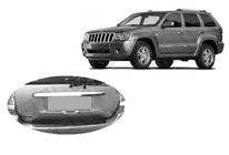 Jeep Grand Cherokee WJ 1999-2004 гг. Задняя накладка (пластик) фото 1
