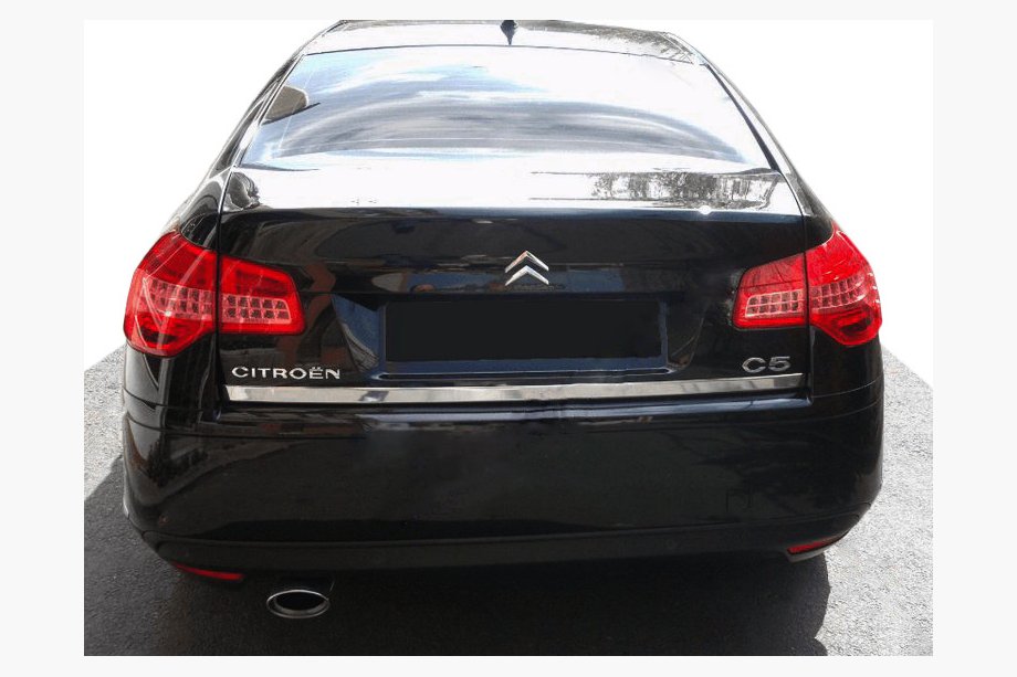 Citroen C-5 2008-2017 гг. Накладка на багажник OmsaLine нержавейка Image