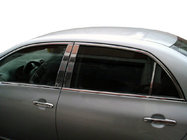 Toyota Corolla 2007-2013 гг. Накладки на стойки из нержавеющей стали фото 1