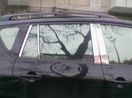 Toyota Rav 4 2006-2013 гг. Накладки на дверные стойки из нержавеющей стали фото 3