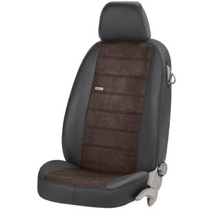 Авточехлы ЭкоКожа+Ткань+Алькантара Antara (8 или 9 мест) Nissan NV300/Primastar 2016- гг. фото 4