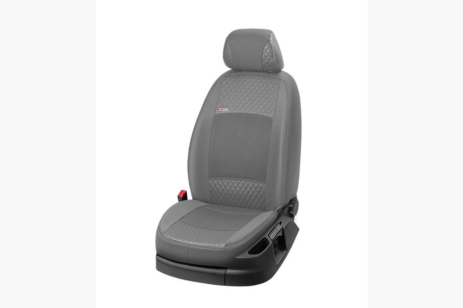 Fiat Scudo 2007-2015 гг. Авточехлы тканевые Classic 2020 (8 или 9 мест) Фото 2
