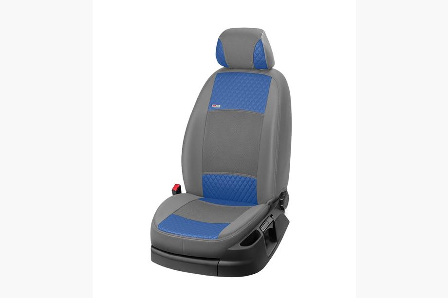 Fiat Scudo 2007-2015 гг. Авточехлы тканевые Classic 2020 (8 или 9 мест) Фото 6