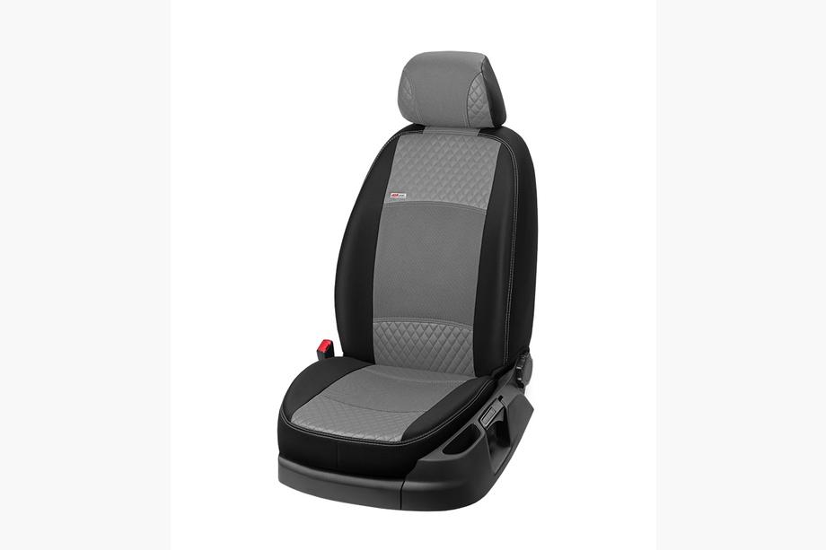 Fiat Scudo 2007-2015 гг. Авточехлы тканевые Classic 2020 (8 или 9 мест) Фото 13