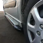 Toyota Proace 2016- гг. Боковые Подножки Rainbow (2 шт., Алюминий) фото 1