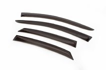 Volkswagen Polo 2010-2017 гг. Ветровики SD (4 шт, ANV) фото 1