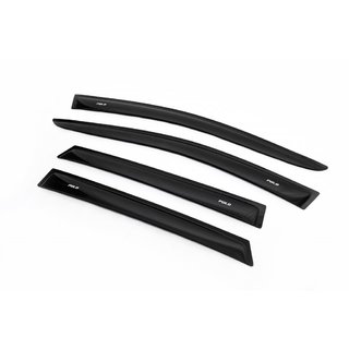 Ветровики HB (4 шт, ANV) Volkswagen Polo 2010-2017 гг. фото 1