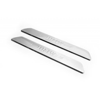 Накладки на пороги V-1 (2 шт, Carmos) BMW 5 серия E39 1996-2003 гг. фото 1