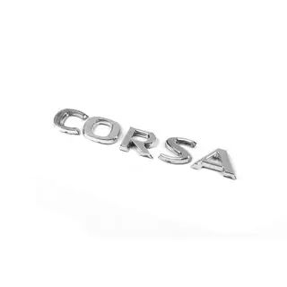 Надпись Corsa 12.5см x 1.6см фото 3