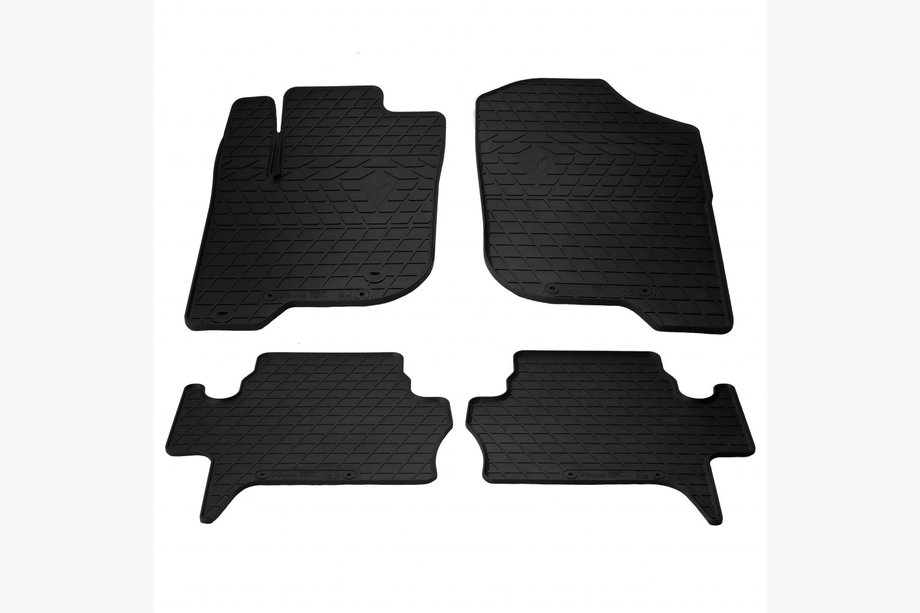 Mitsubishi Pajero Sport 2008-2015 гг. Резиновые коврики (4 шт, Stingray Premium) Image
