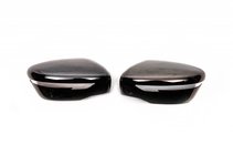 Накладки на Зеркала 2014-2019 Черный Хром (2 шт., пластик) фото 1