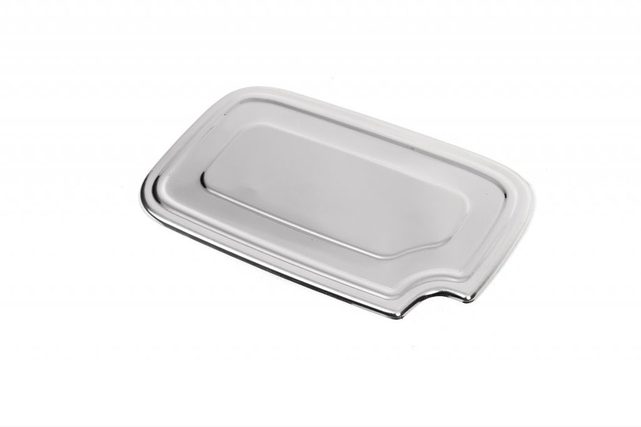 Citroen Berlingo 2008-2018 гг. Накладка на Бак Нержавеющая Сталь Image