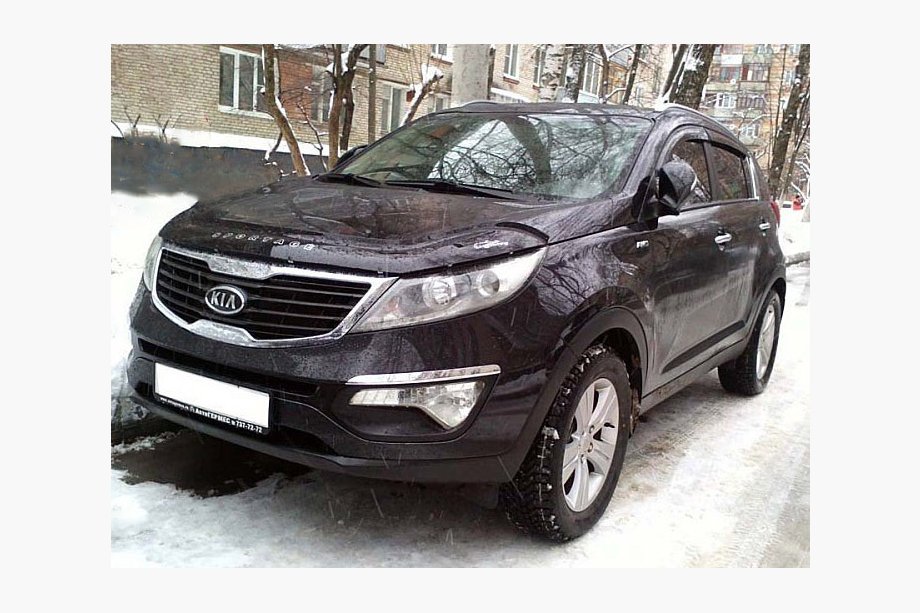Kia Sportage 2010-2015 гг. Дефлектор капота VIP Image
