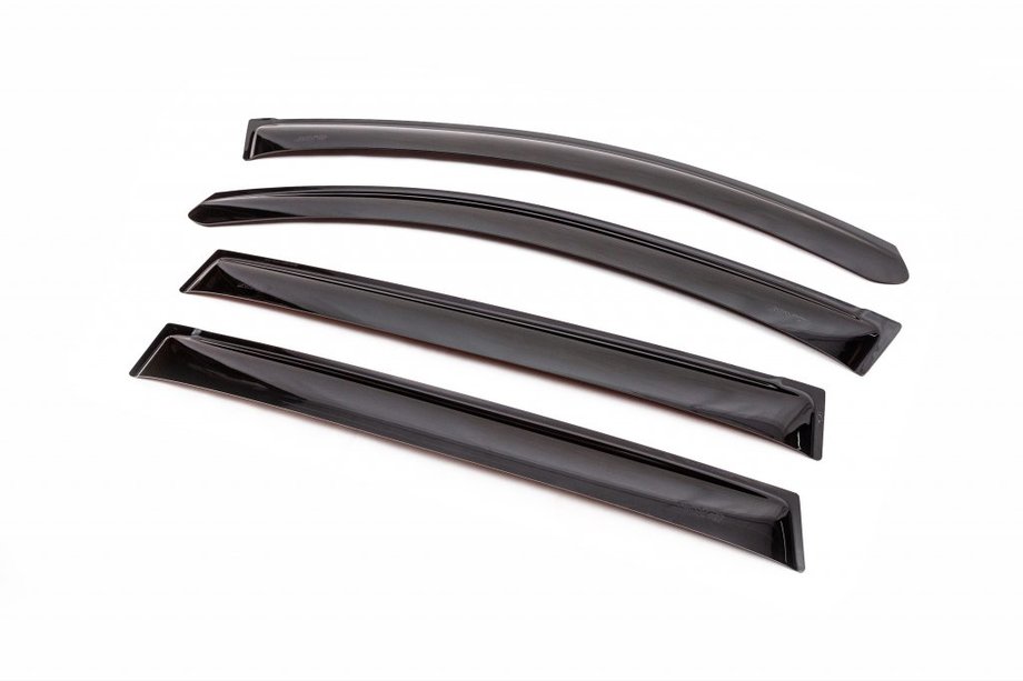 Ford Fusion 2002-2009 гг. Ветровики на окна (4 шт, ANV) Image