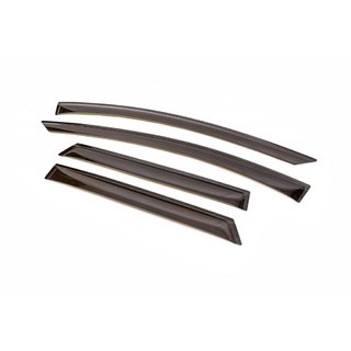 Ветровики на окна (4 шт, ANV) Ford Focus III 2011-2017 гг. фото 1