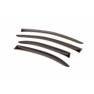 Ветровики SD (4 шт, ANV) Chevrolet Aveo T250 2005-2011 гг. фото 1