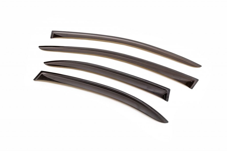 Chevrolet Aveo T250 2005-2011 гг. Ветровики SD (4 шт, ANV) Image