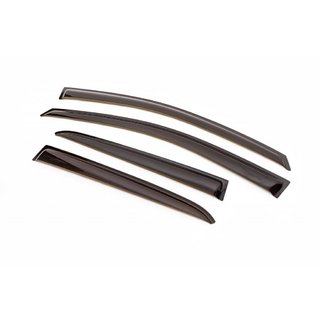 Ветровики SD (4 шт, ANV) Nissan Tiida 2011-2014 гг. фото 1