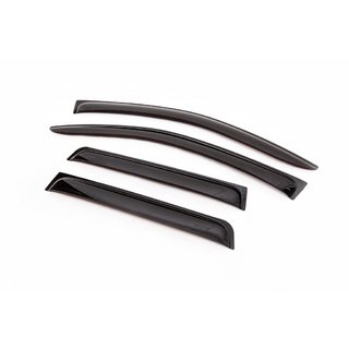 Ветровики на окна (4 шт, ANV) Mitsubishi Outlander 2006-2012 гг. фото 1