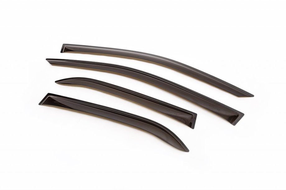 Mitsubishi Lancer 9 2004-2008 гг. Ветровики SD (4 шт, ANV) Image