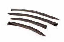 Mitsubishi Lancer X 2008- гг. Ветровики на окна (4 шт, ANV) фото 1