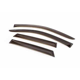 Ветровики на окна (4 шт, ANV) Mitsubishi ASX 2010-2023 гг. фото 1