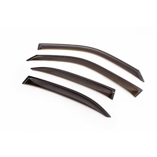 Ветровики SD (4 шт, ANV) Mercedes E-сlass W210 1995-2002 гг. фото 1