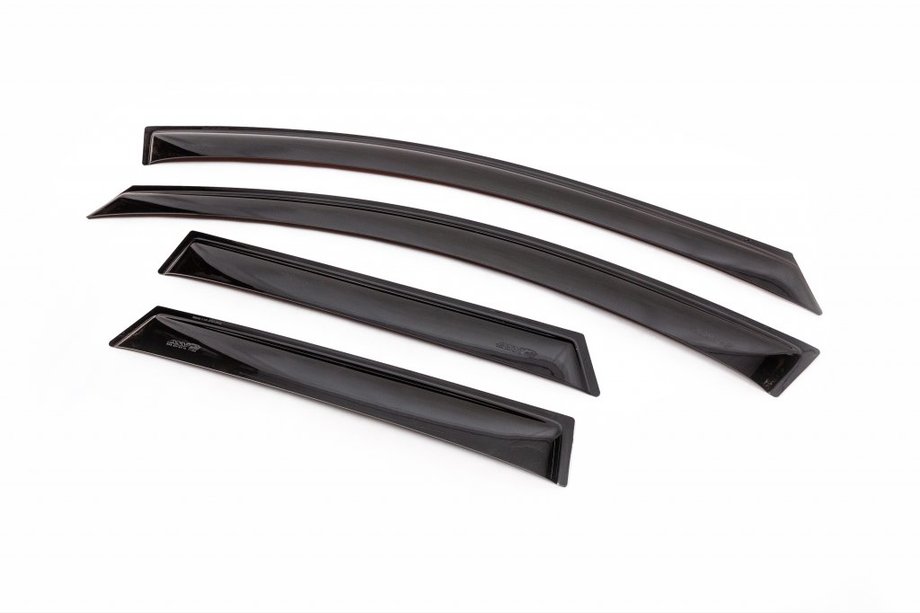 Mazda 3 2009-2013 гг. Ветровики HB (4 шт, ANV) Image