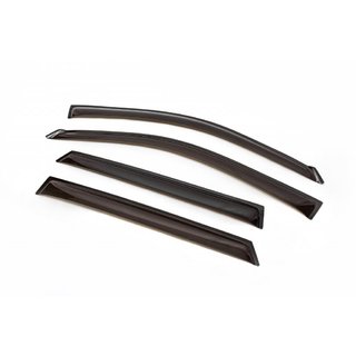 Ветровики на окна (4 шт, ANV) Hyundai Tucson JM 2004- гг. фото 1