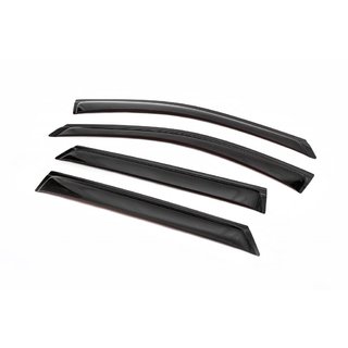 Ветровики на окна (4 шт, ANV) Hyundai Santa Fe 3 2012-2018 гг. фото 1