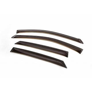 Ветровики на окна (4 шт, ANV) Hyundai IX-35 2010-2015 гг. фото 1