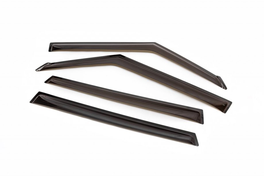 Kia Soul II 2013-2018 гг. Ветровики на окна (4 шт, ANV) Image