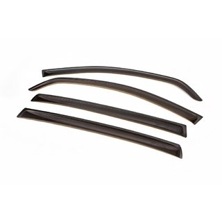 Ветровики на окна (4 шт, ANV) Dacia Sandero 2007-2013 гг. фото 1