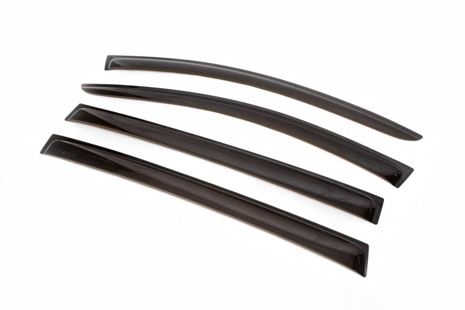 Renault Sandero 2013-2022 гг. Ветровики на окна (4 шт, ANV) Image