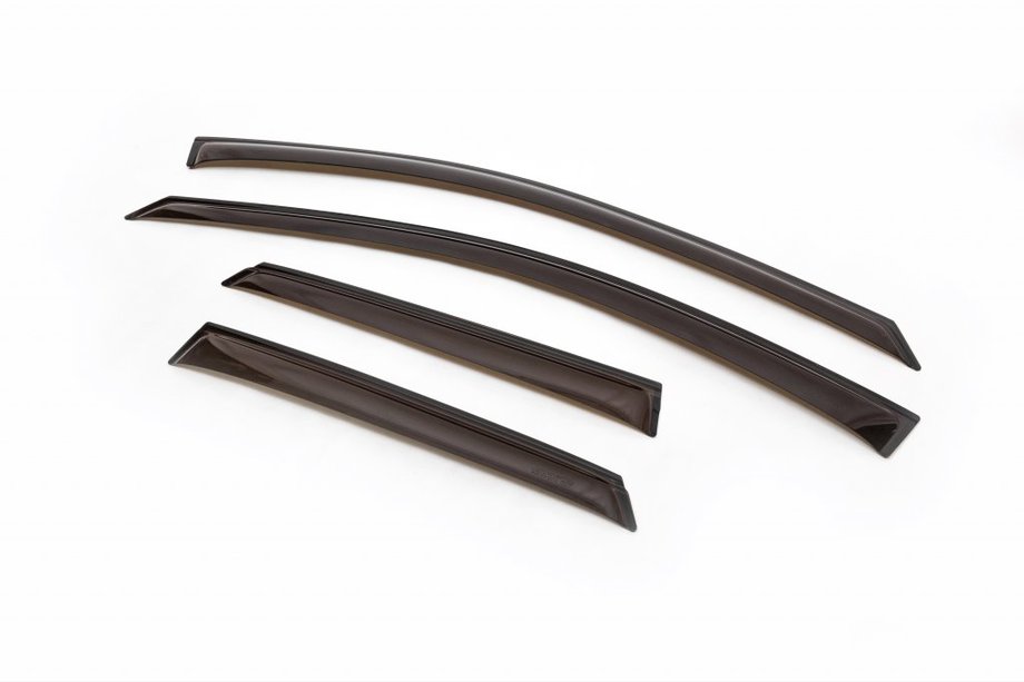 Renault Captur 2013-2019 гг. Ветровики на окна (4 шт, ANV) Image