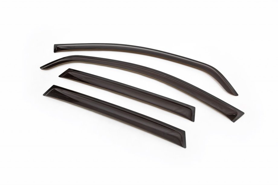 Renault Duster 2008-2017 гг. Ветровики на окна (4 шт, ANV) Image