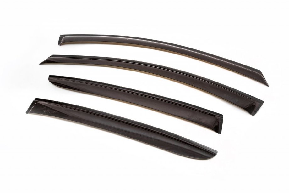 Renault Fluence 2009-2016 гг. Ветровики на окна (4 шт, ANV) Image