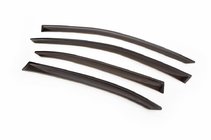 Skoda Octavia II A5 2010-2013 гг. Ветровики LiftBack (4 шт, ANV) фото 1