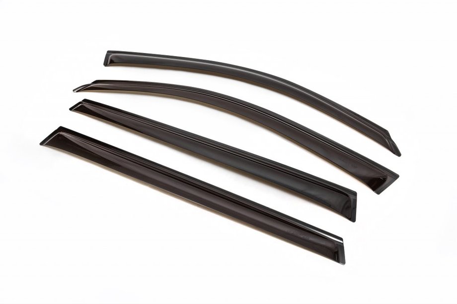 Skoda Kodiaq 2016-2023 гг. Ветровики на окна (4 шт, ANV) Image